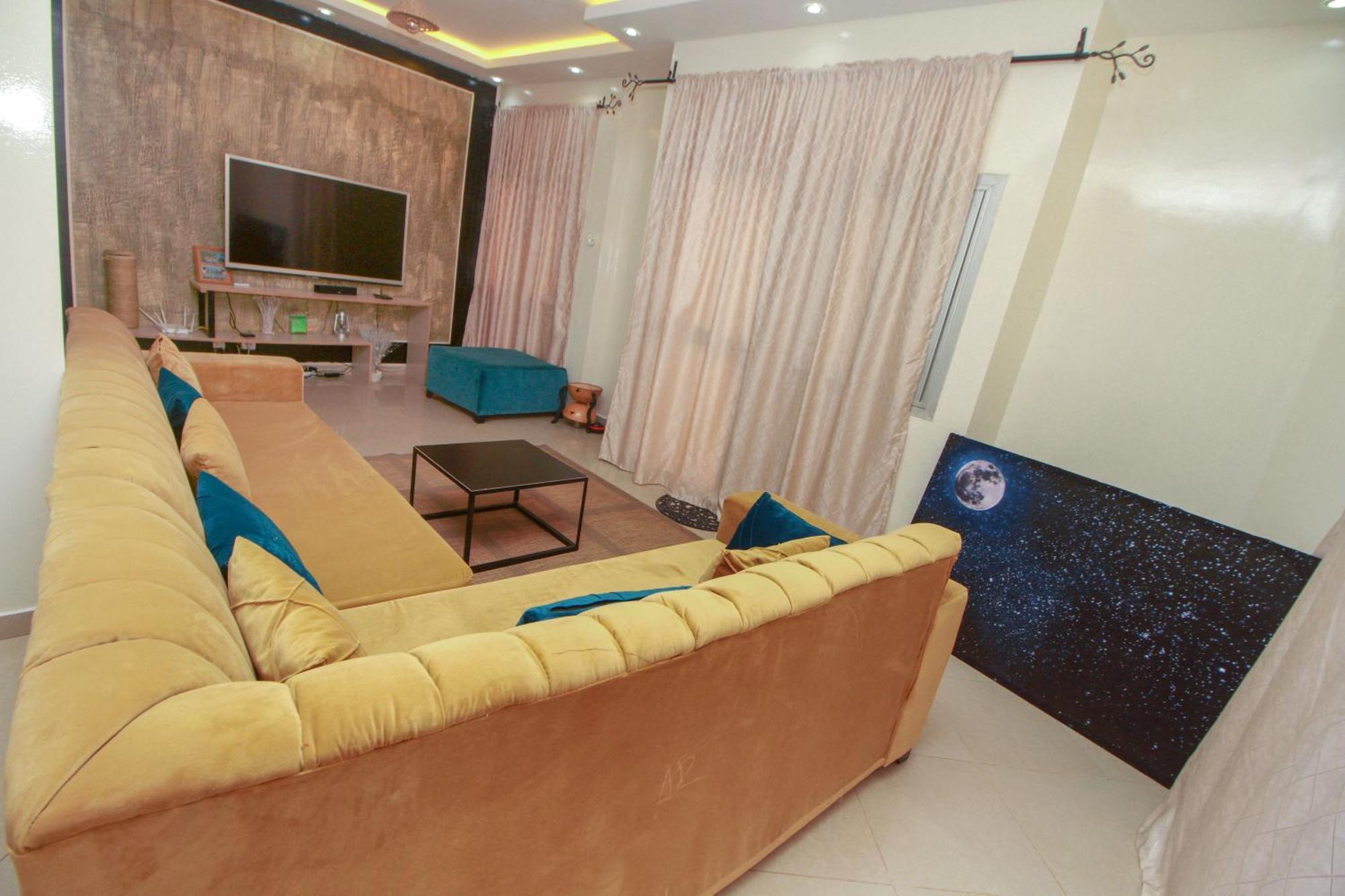Le "Grand Bleu", Un Bel Appartement Paisible, Sur Et Spatieux Au Coeur De La Station Balneaire De Saly Portudal Luaran gambar